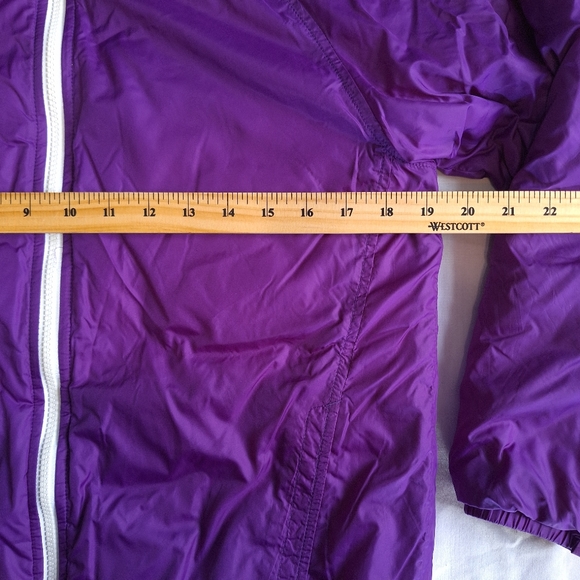 North Face Girls Purple Lightweight Insulated Jacket, XL/ 18 - Picture 6 of 14
